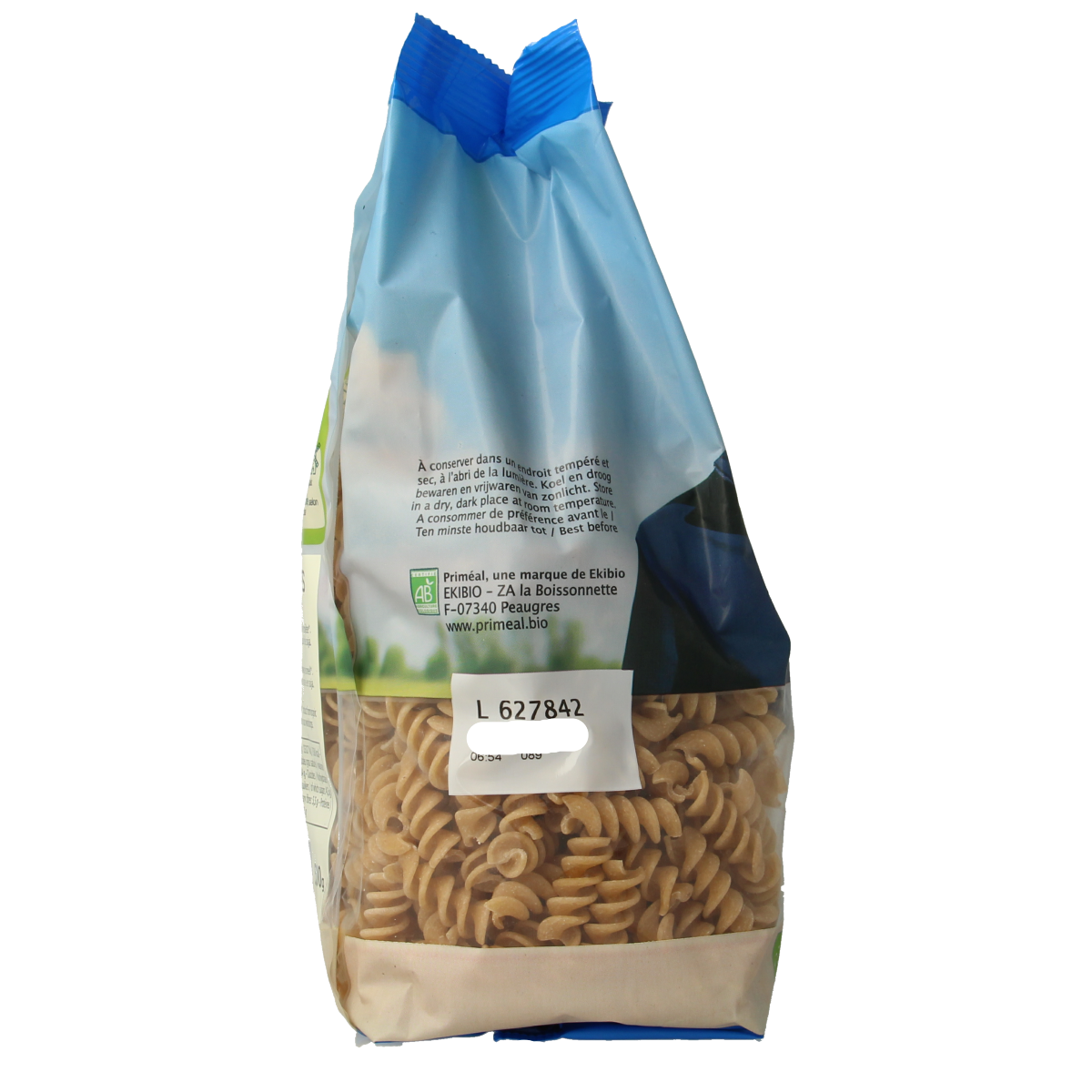 Primeal Halfvolkoren spiralen 500 gram
