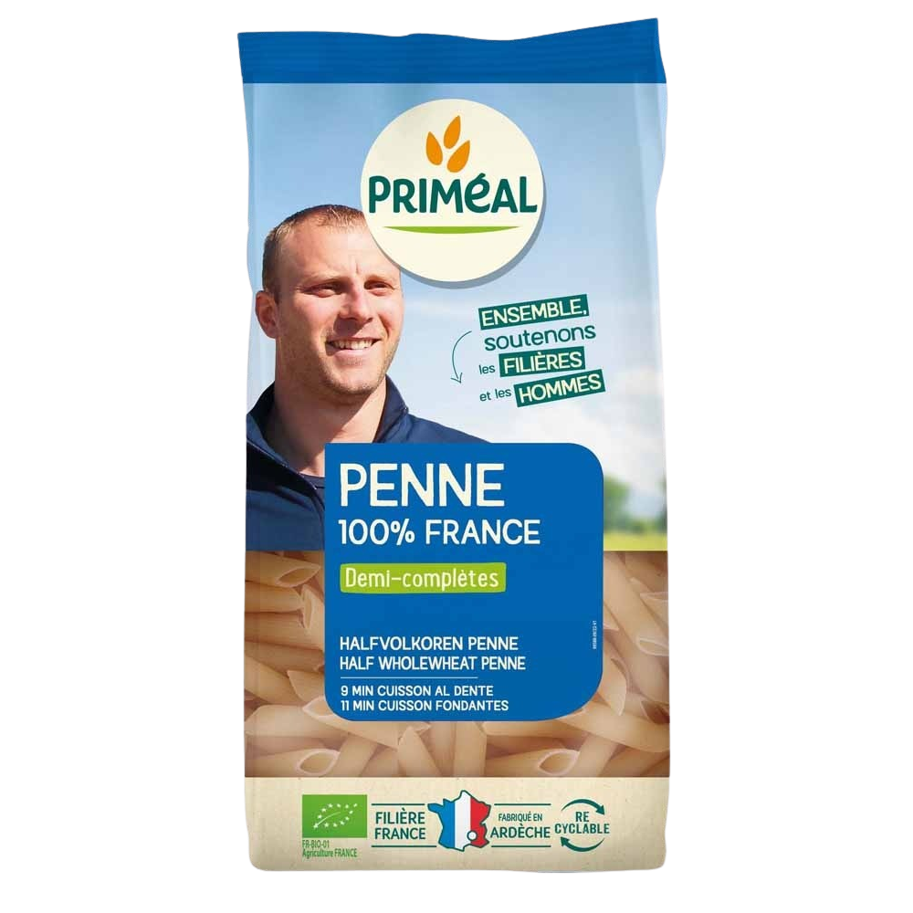 Primeal Halfvolkoren penne 500 gram