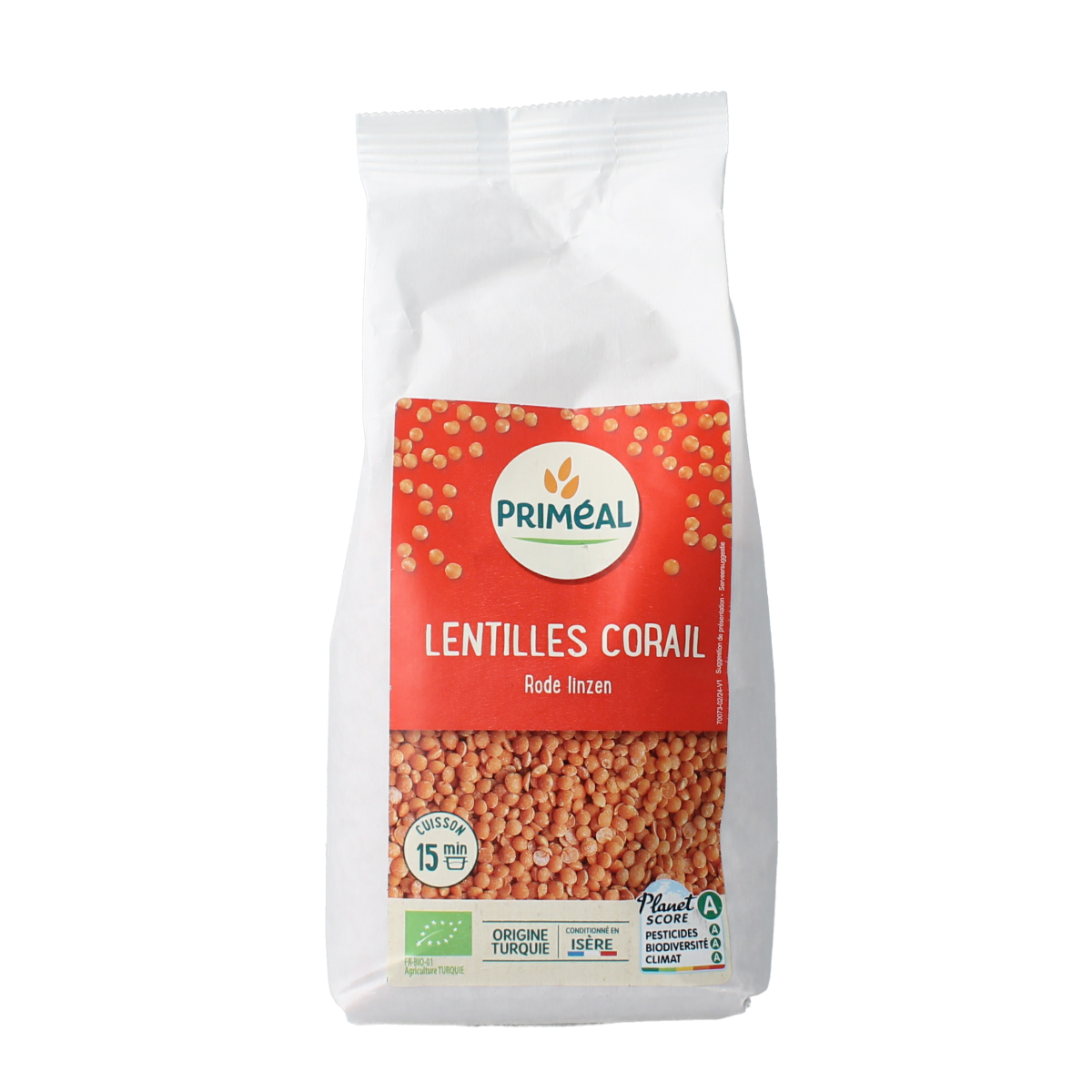 Primeal Linzen rood 500 gram