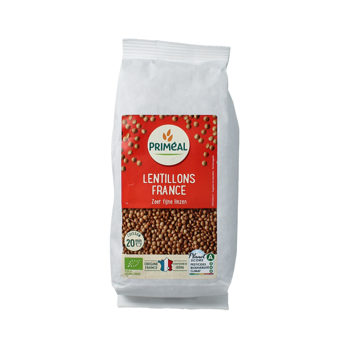 Primeal Linzen zeer fijn Frankrijk 500 gram