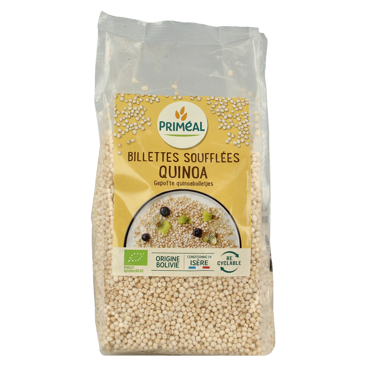 Primeal Gepofte quinoa 100 gram