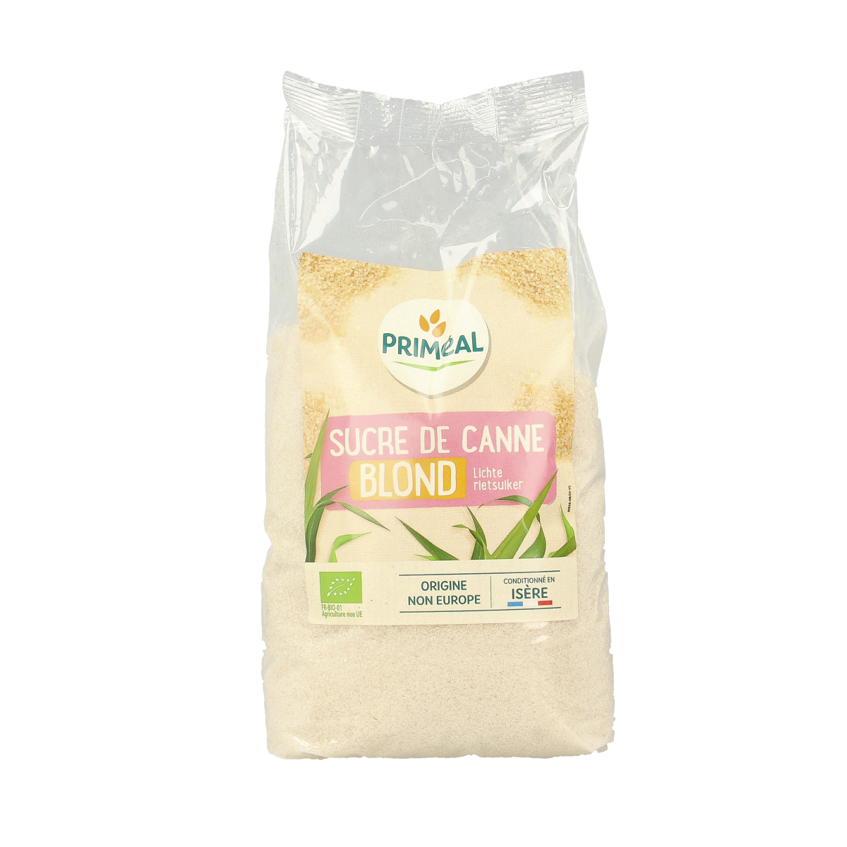 Primeal Blonde rietsuiker biologisch 1 kg