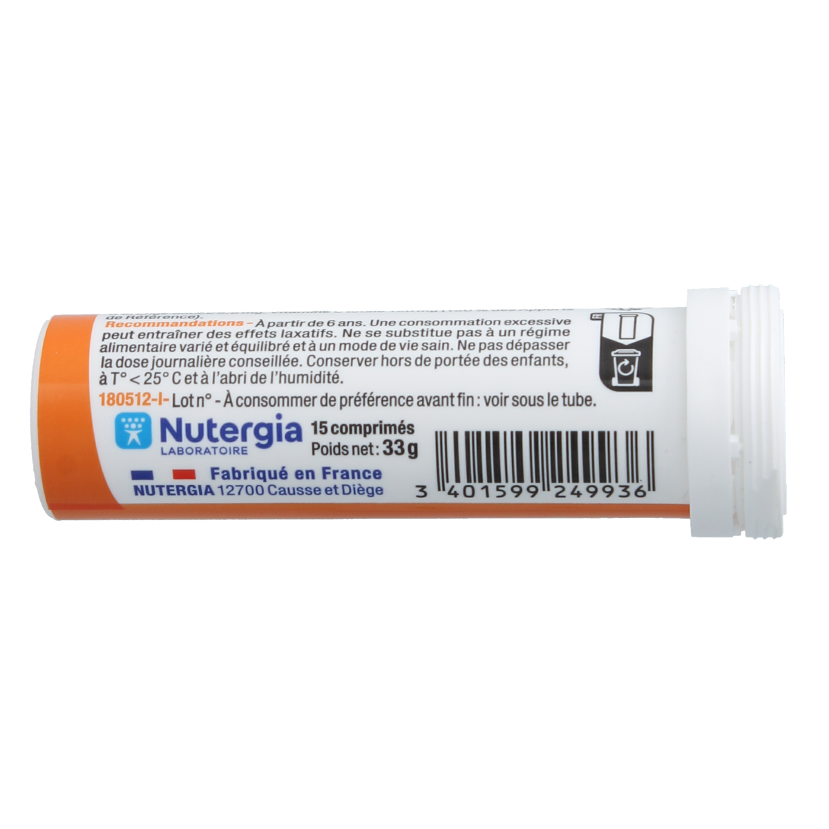 Nutergia Acerol C tubes 15 kauwtabletten