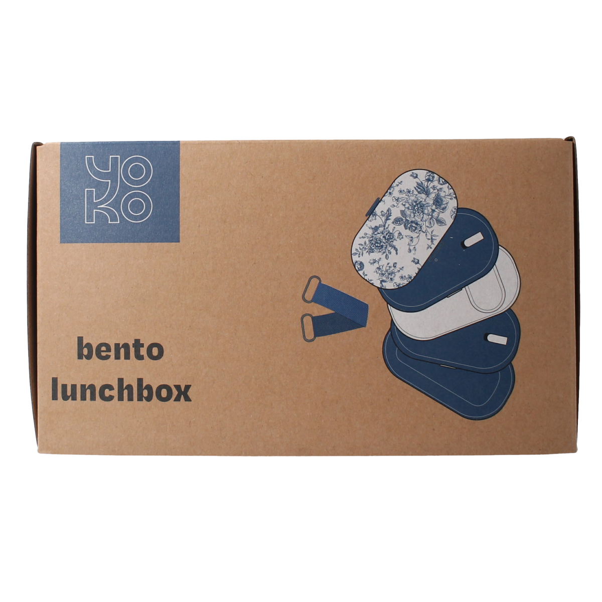 Yoko Lunchbox toile de joy blue 1,2 liter