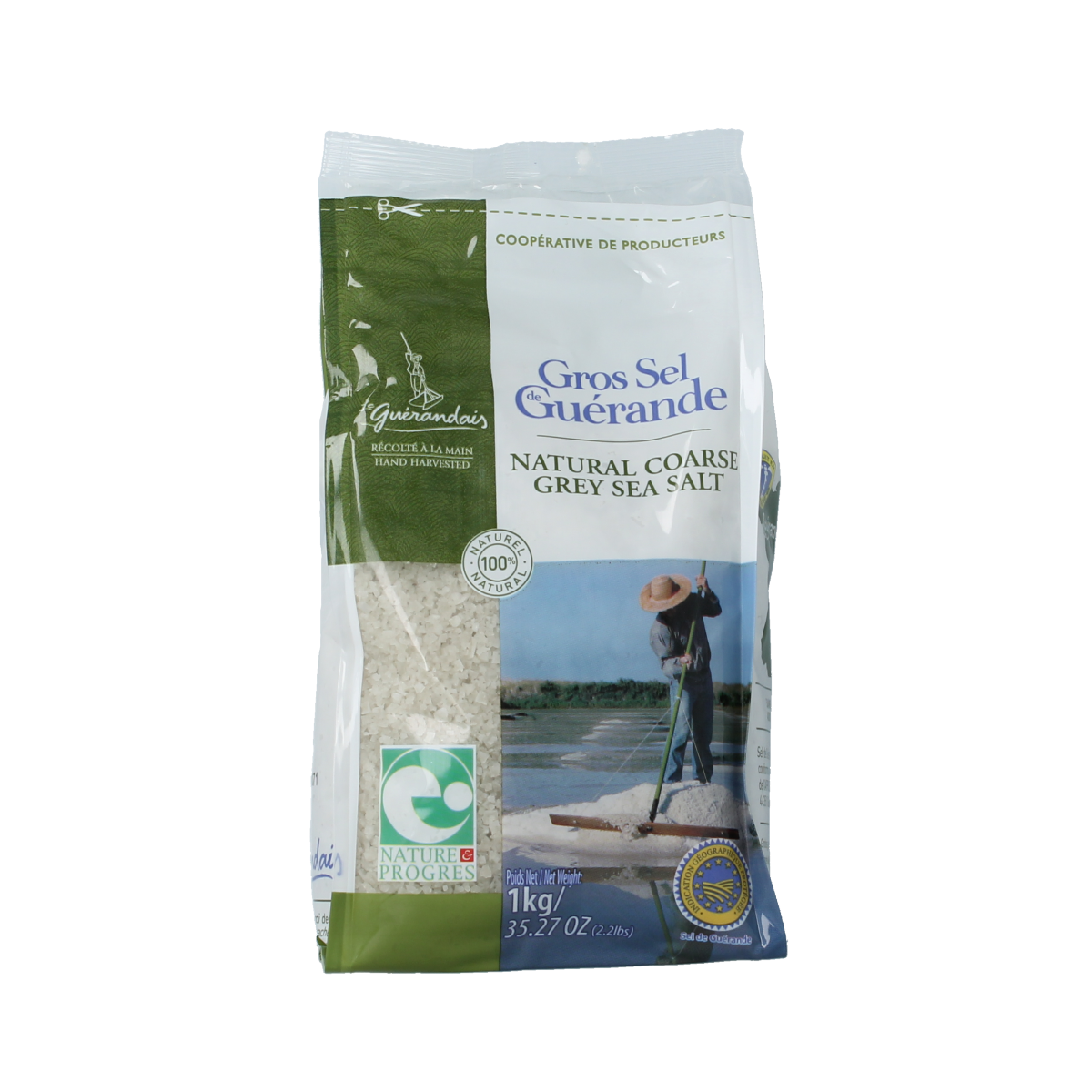 Le Guerandais Keltisch zeezout grof 1 kg