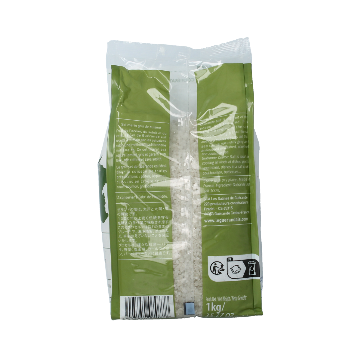 Le Guerandais Keltisch zeezout grof 1 kg