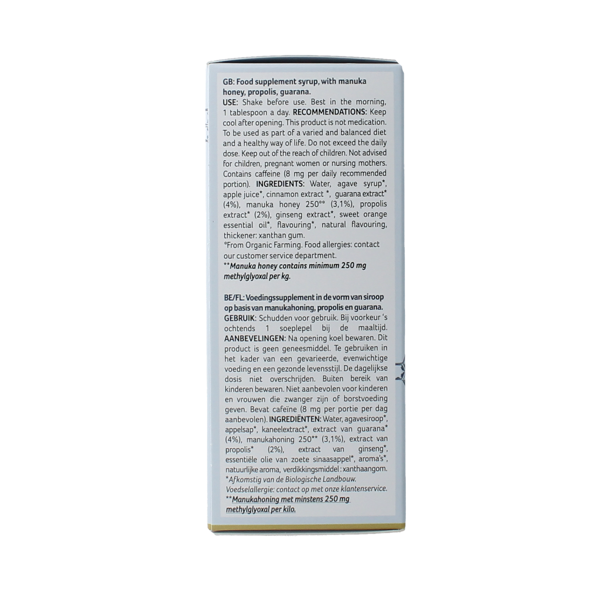 Aprolis Siroop manuka propolis guarana 150 ml