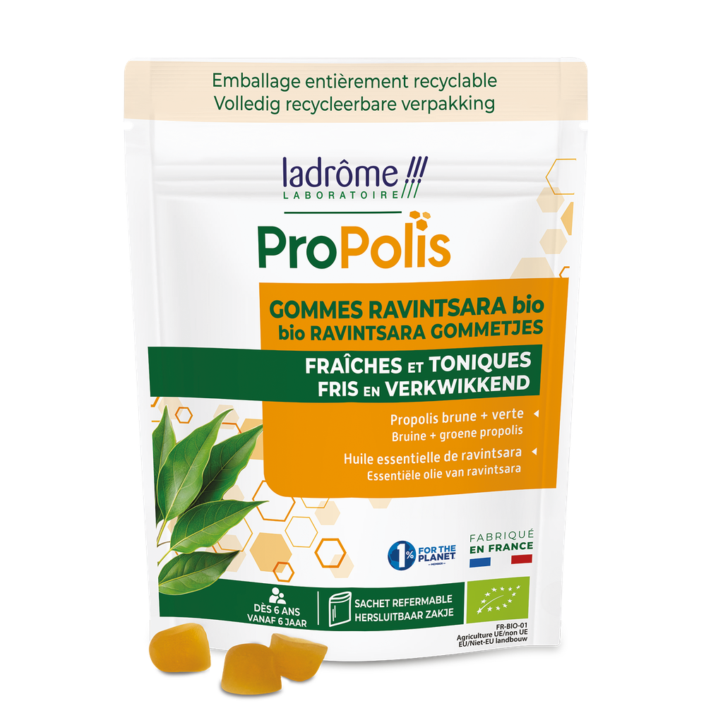 LaDrôme Propolis Gommetjes Ravintsara Bio 45 gr - La Drome