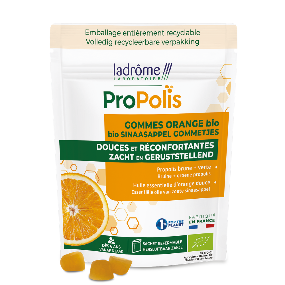 LaDrôme Propolis Gommetjes Sinaas Bio 45 gr - La Drome
