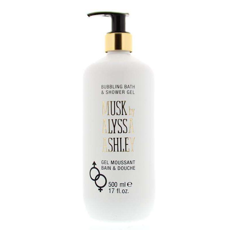 Alyssa Ashley Musk Bubbling Bath & Shower Gel Pomp 500 ml