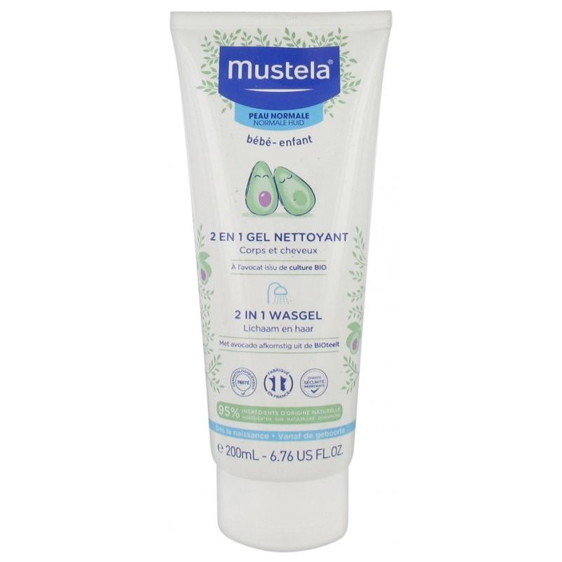 Mustela Baby 2in1 Cleansing Wasgel 200 ml
