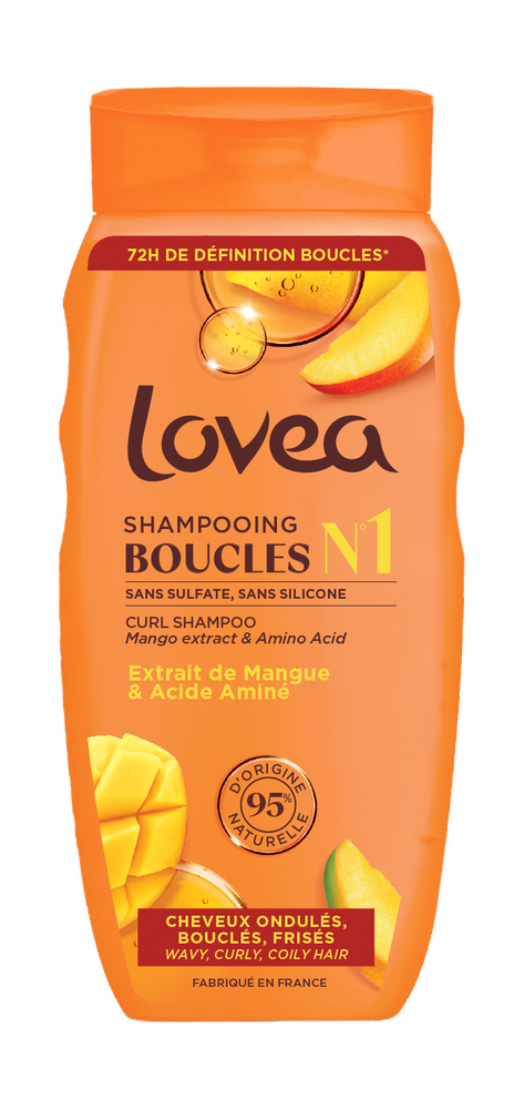 Lovea Curl shampoo soft shiny hair 250 ml