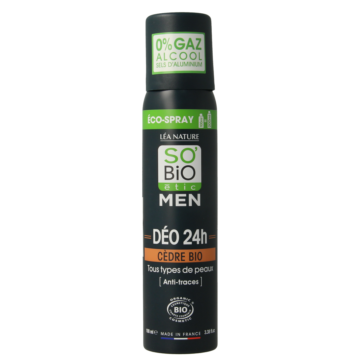 So Bio Etic For men deospray ceder 100 ml