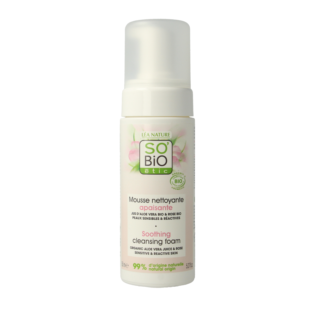 So Bio Etic Aloe vera cleansing foam 150 ml