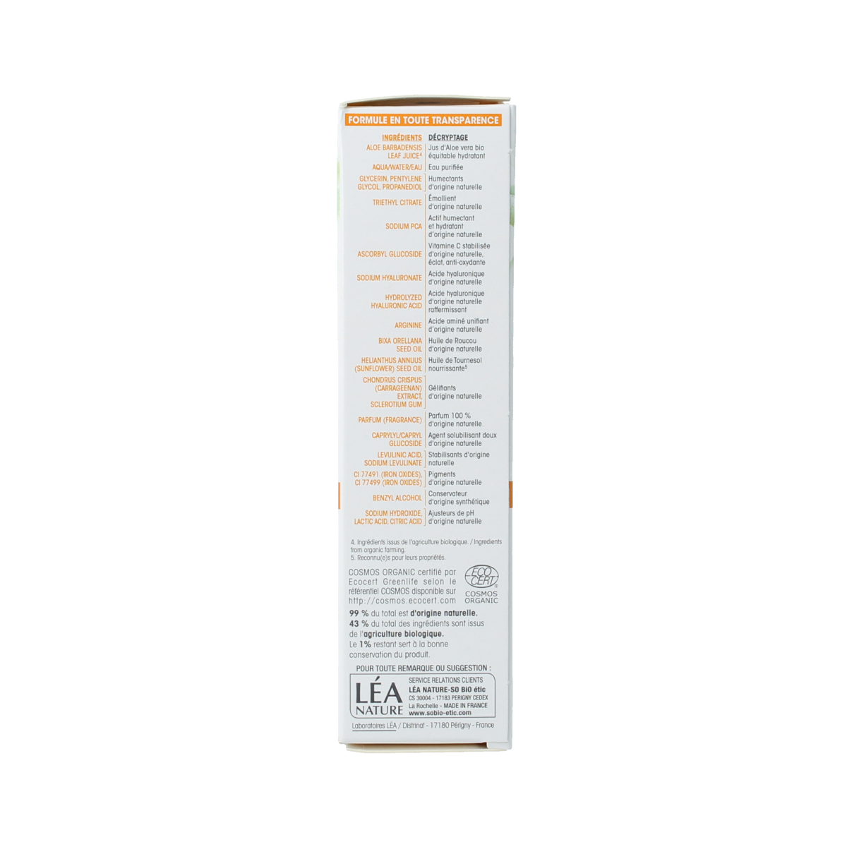 So Bio Etic Radiance booster 24h hydrating serum biologisch 30 ml