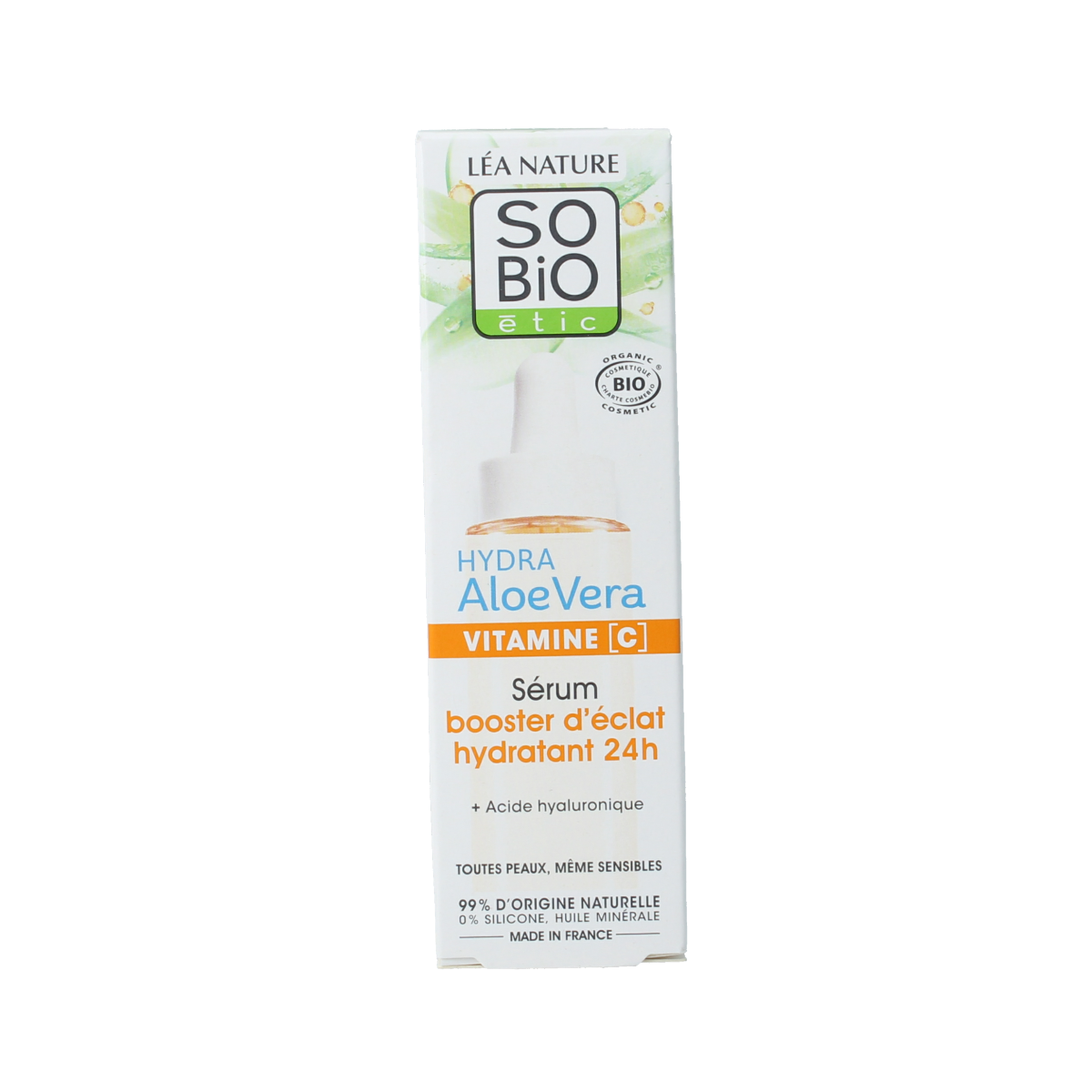 So Bio Etic Radiance booster 24h hydrating serum biologisch 30 ml