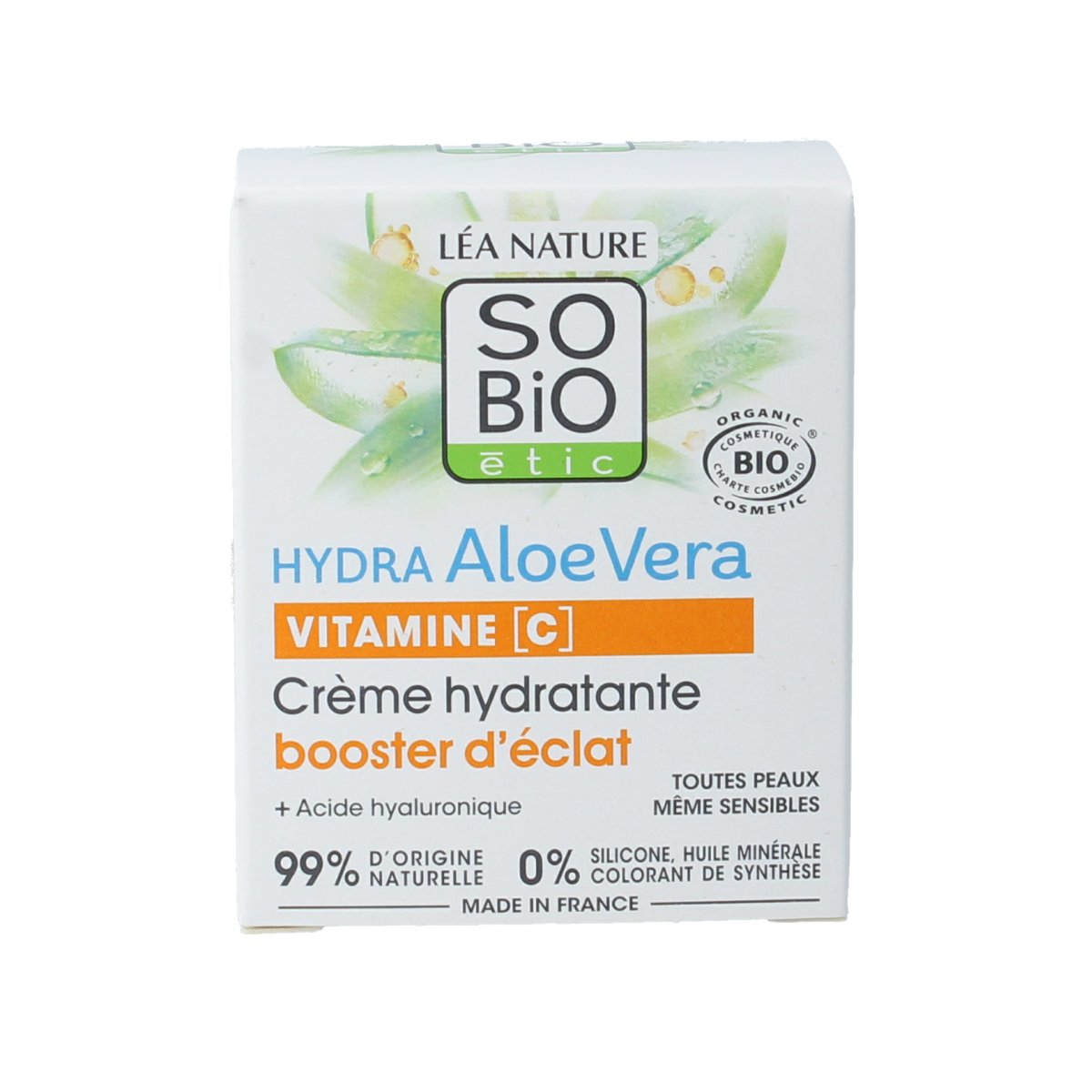So Bio Etic Radiance boost hydrating cream vitamine C biologisch 50 ml