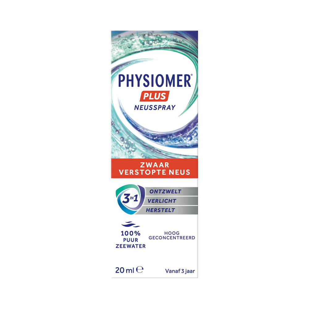 Physiomer Plus Neusspray  voor Zwaar Verstopte Neus