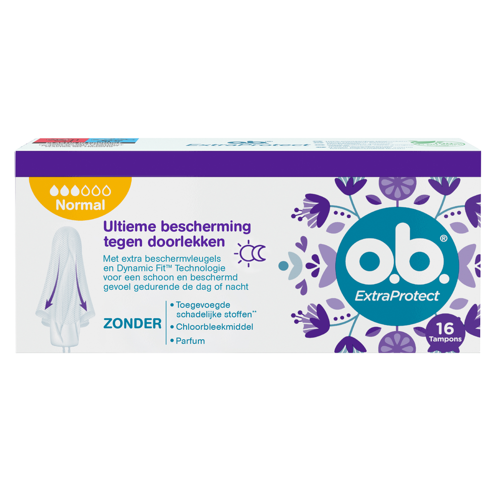 o.b. ExtraProtect Tampons Normal