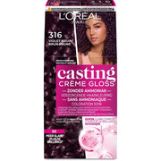 L'Oréal Paris Casting Creme Gloss 316 Violet Bruin - Loreal