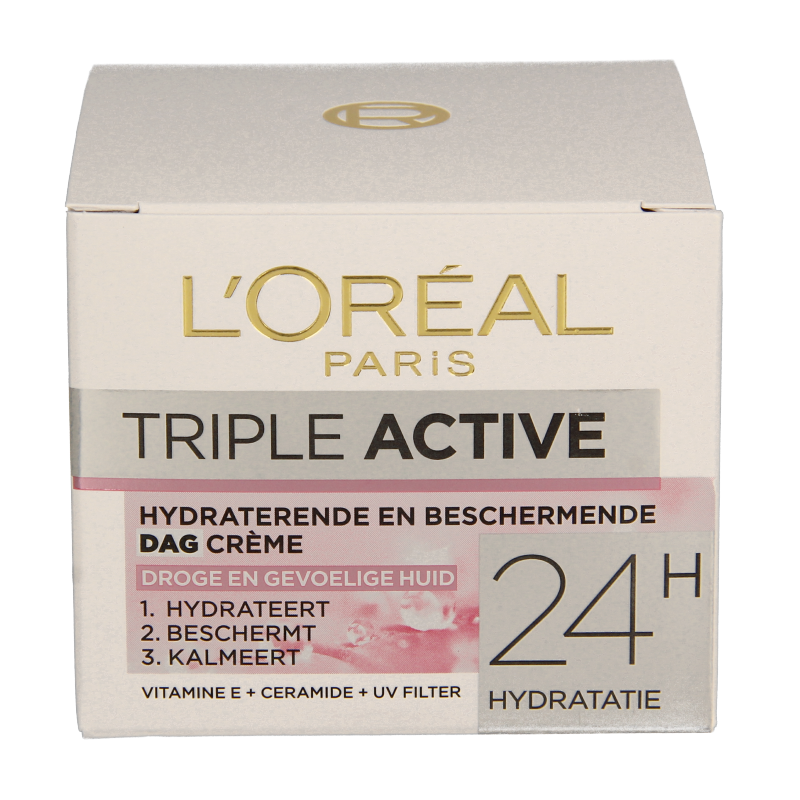 Loreal Paris Dermo expertise triple active droog/gev dagcreme 50 ml