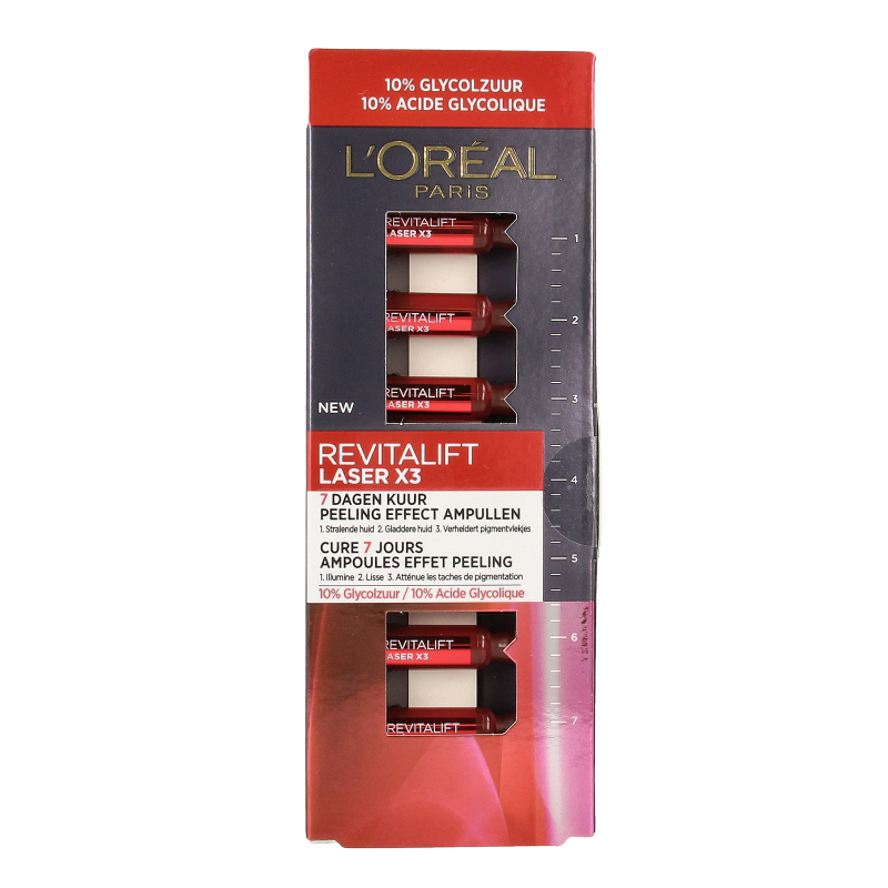 Loreal Paris Revitalift Laser X3 Peeling Effect  7 ampullen
