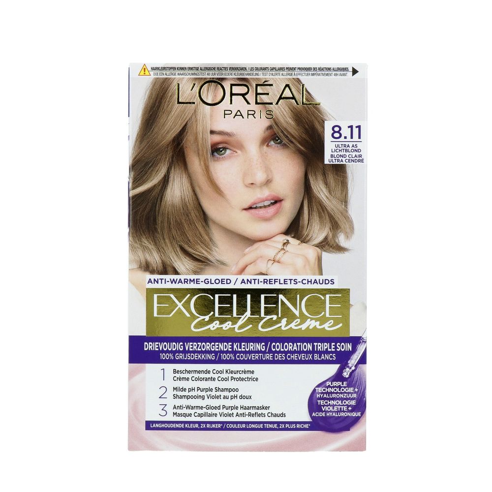 L'Oréal Paris Excellence Color 8.11 Ultra As Lichtblond - Loreal
