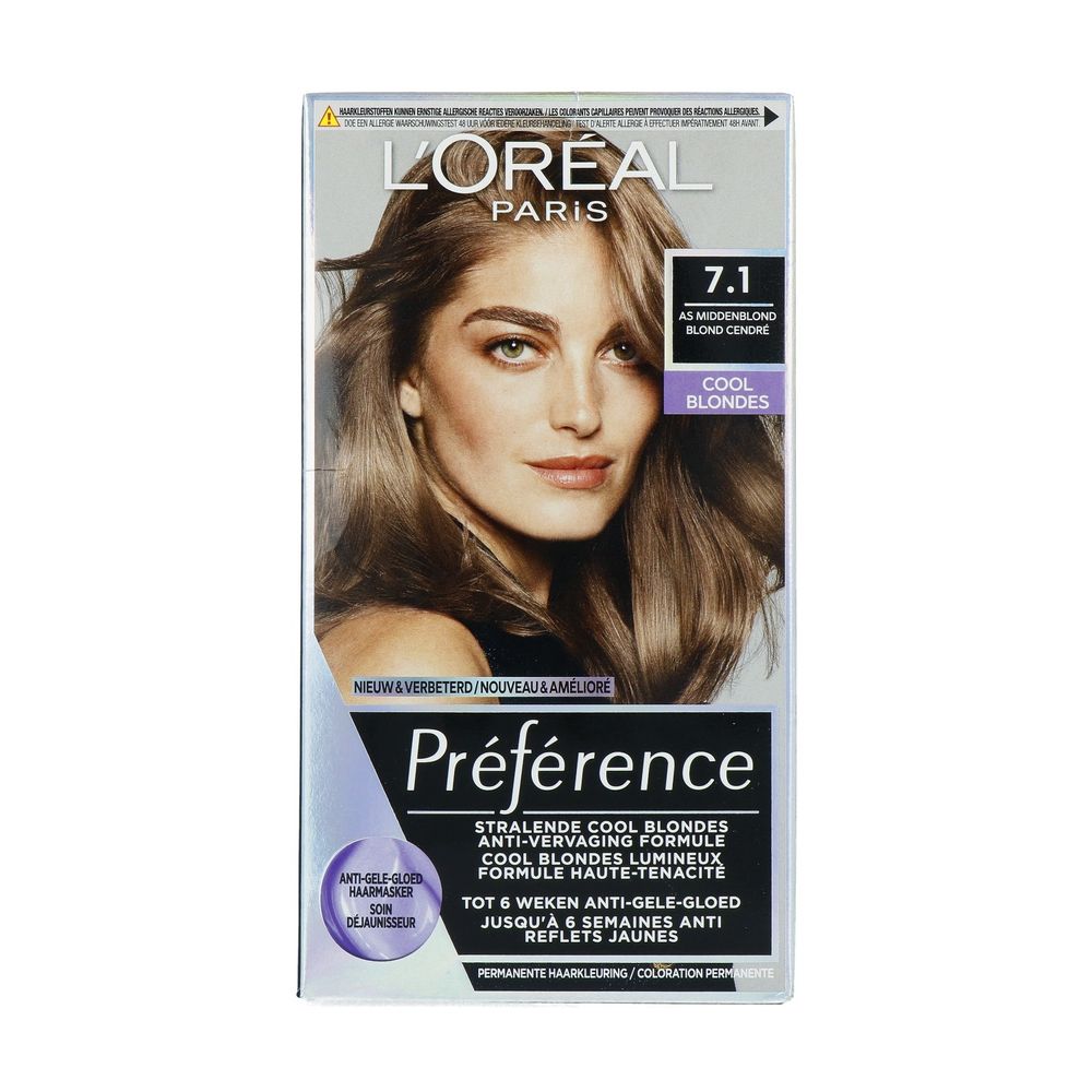 L'Oréal Paris Preference 7.1 As Middenblond - Loreal