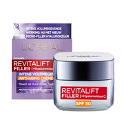 L'Oréal Paris Revitalift Filler Anti-Aging Dagcreme SPF50 Met hyaluronzuur 50 ml - Loreal