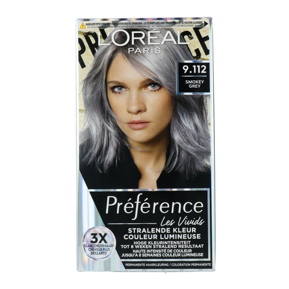 L'Oréal Paris Preference 9.112 Smokey Grey - Loreal