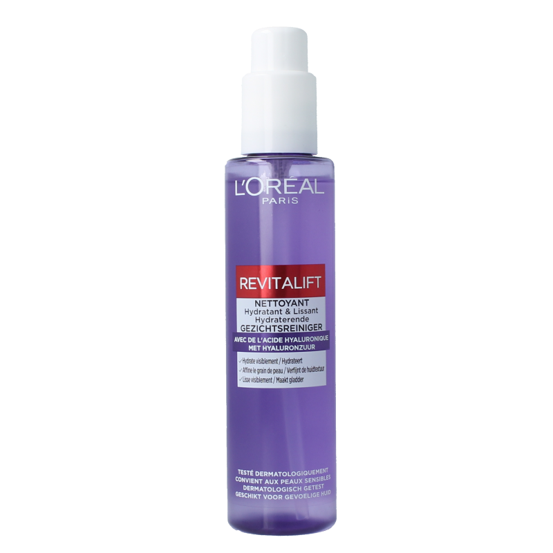 Loreal Paris Revitalift hyaluronzuur cleanser 150 ml - L'Oreal Paris