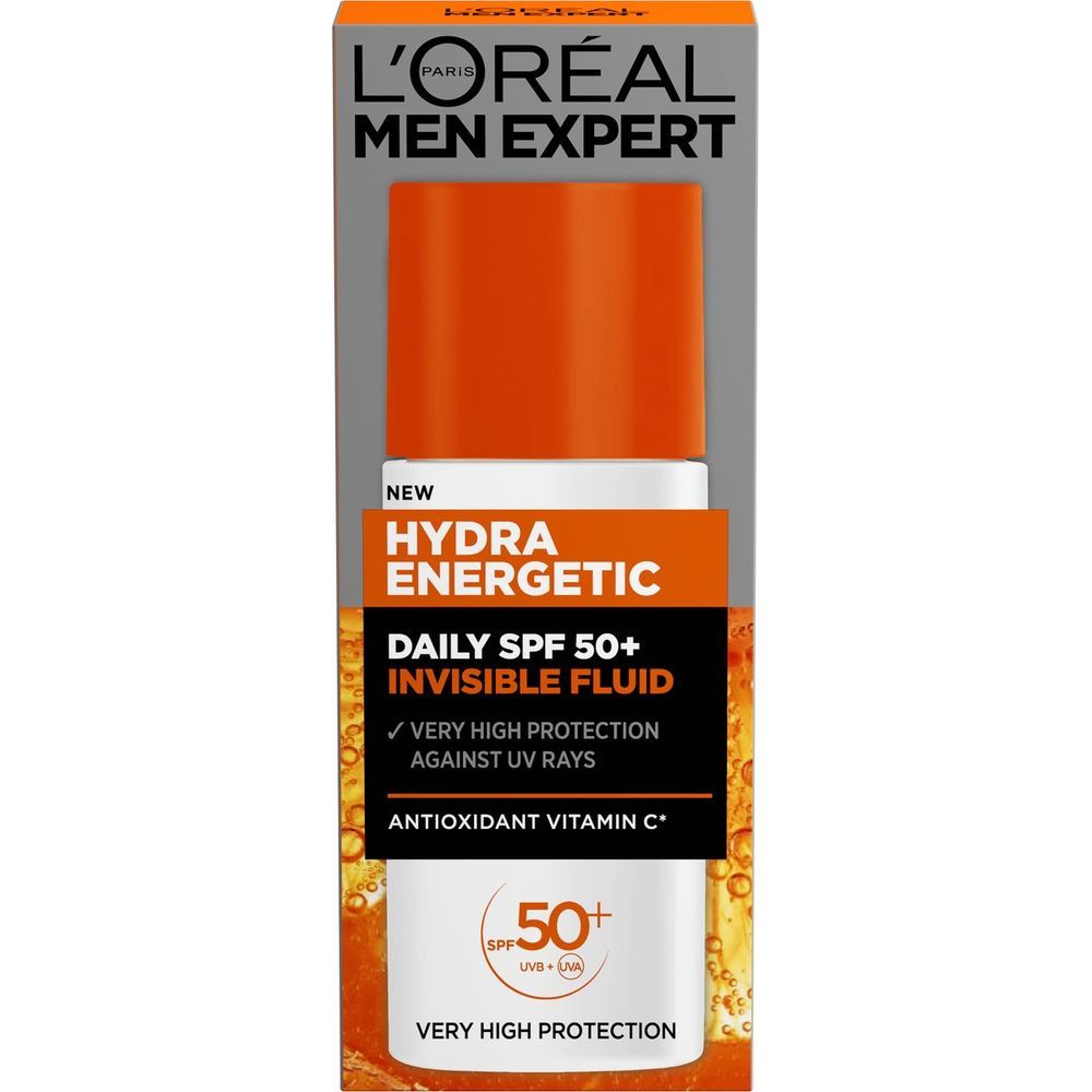 L'Oréal Paris Men Expert Hydra Energetic SPF50 Daily Uv Fluid 50 ml - Loreal