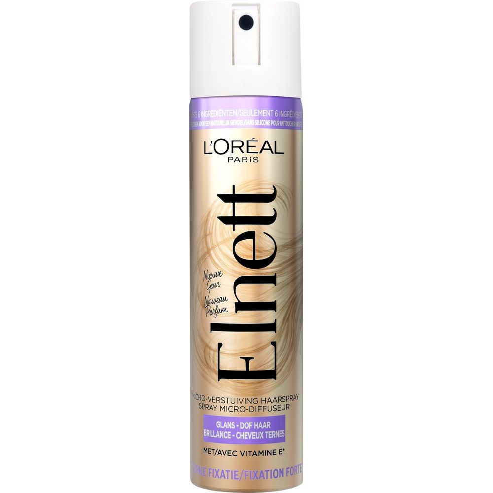 L'Oréal Paris Elnett Shine Sterke Fixatie Haarspray 75 ml - Loreal