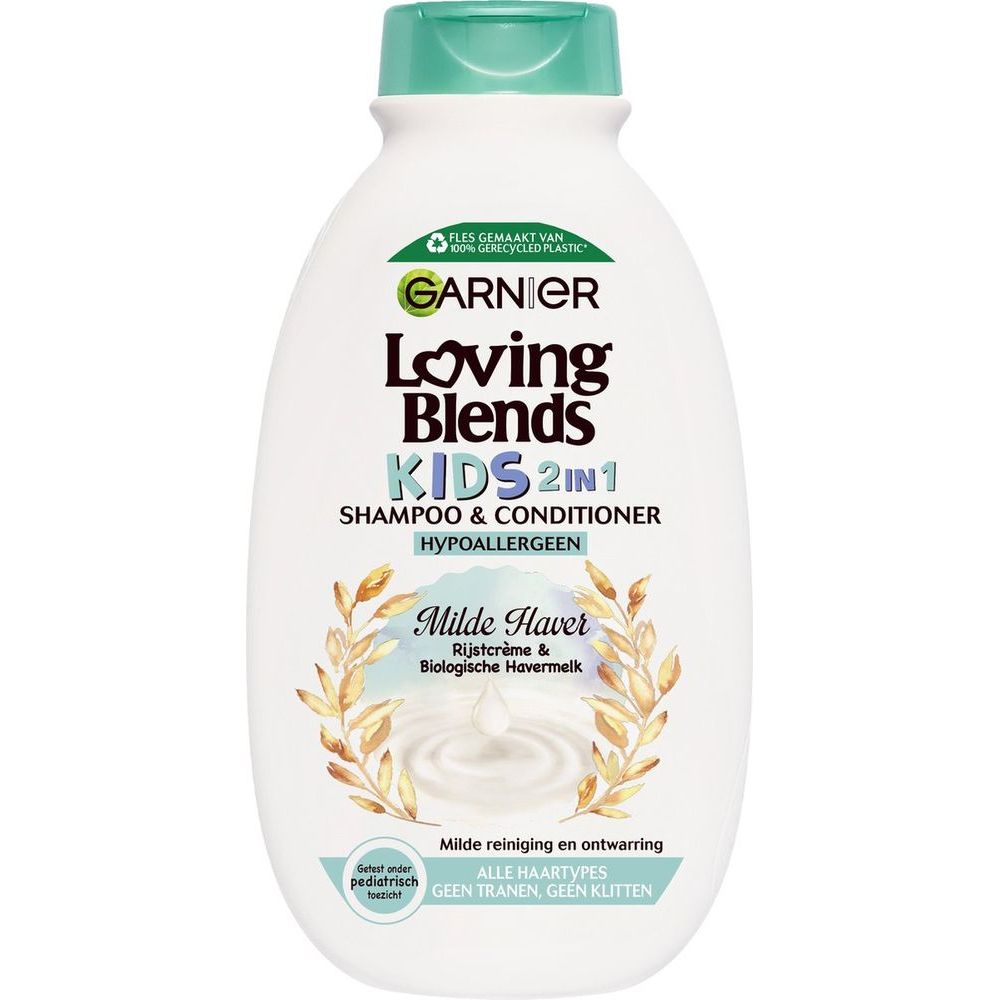 Garnier Loving Blends Kida Milde Haver 2in1 Shampoo & Conditioner 250 ml