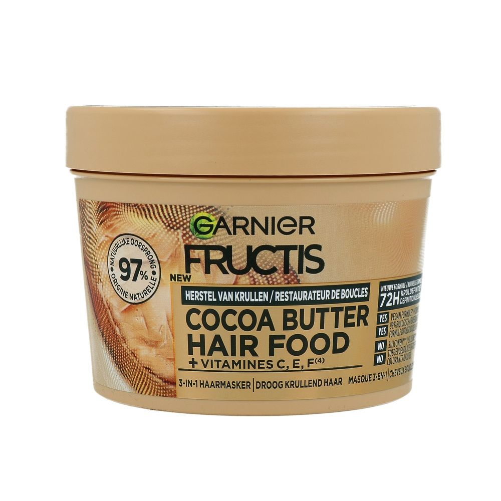 Garnier Fructis Cocoa Butter Hair Food Haarmasker 400 ml