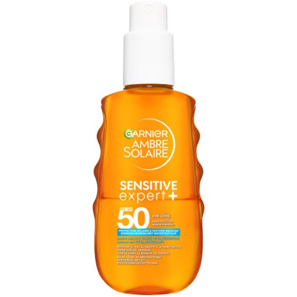 Garnier Ambre Solaire Sensitive Expert+ Hypoallergene Zonneoliespray Spf 50+ 150 ml