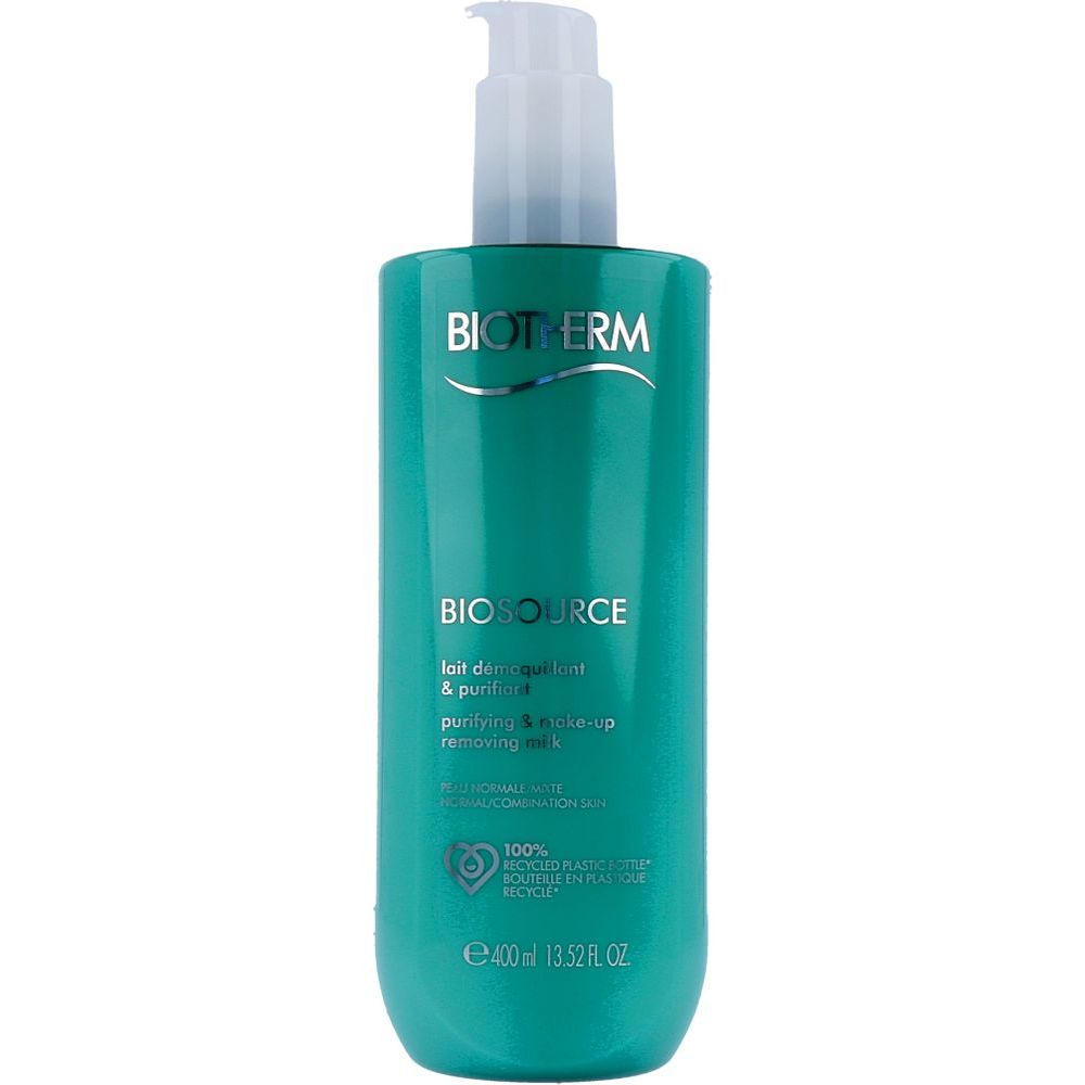 Biotherm Biosource Purifying & Make-Up Removing Milk Reinigingsmelk 400 ml