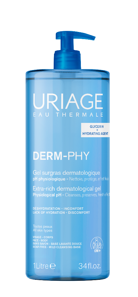 Uriage Extra Rijke Dermatologische Reinigingsgel 1 liter