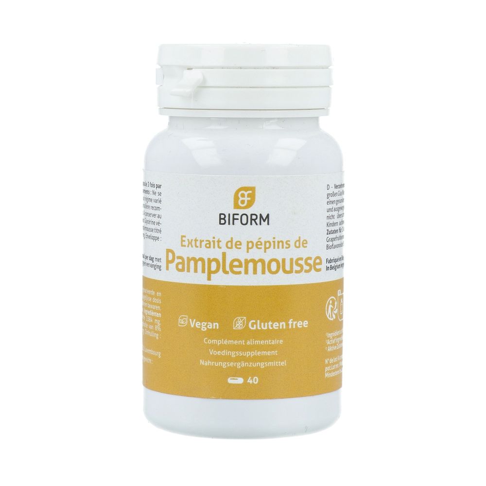 Biform Pépins De Pamplemousse 40 capsules