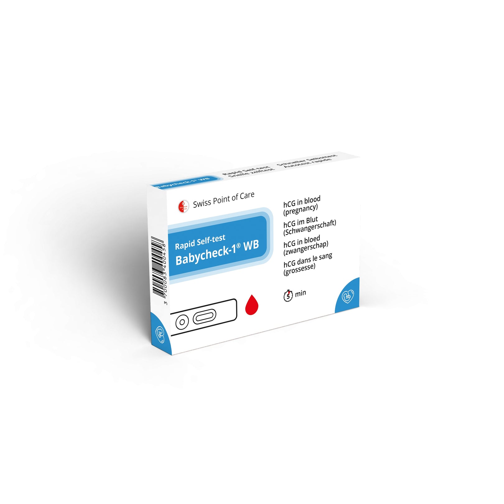 Swiss Point of Care of Care Zelftest babycheck
