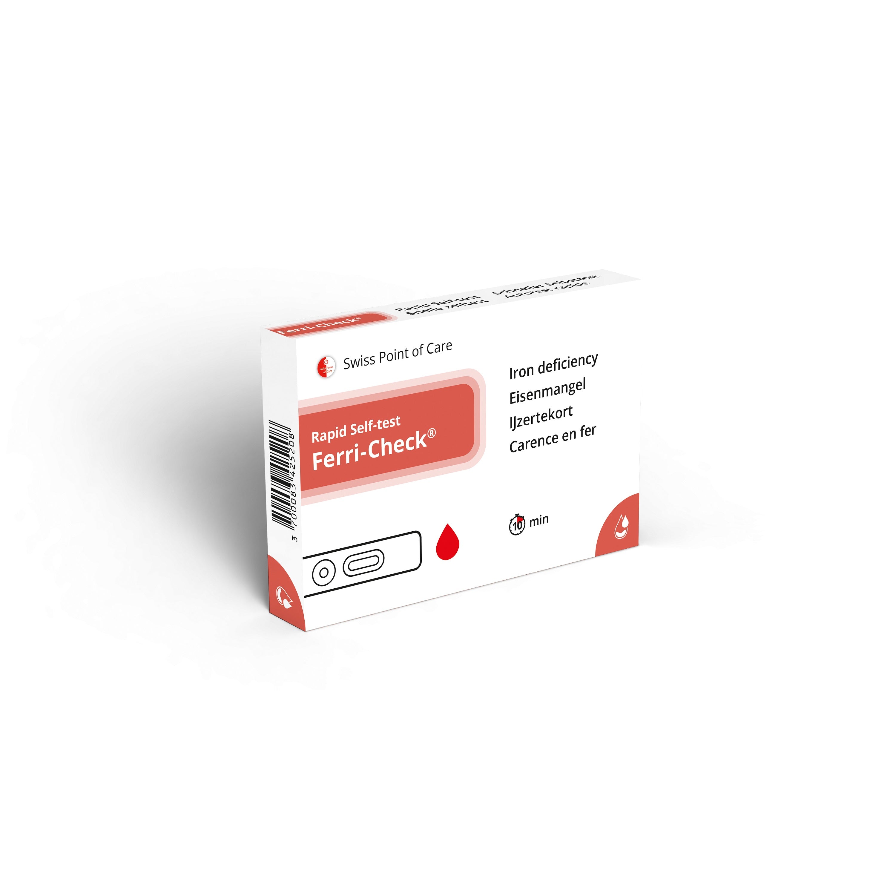 Swiss Point of Care of Care Zelftest ferri-check