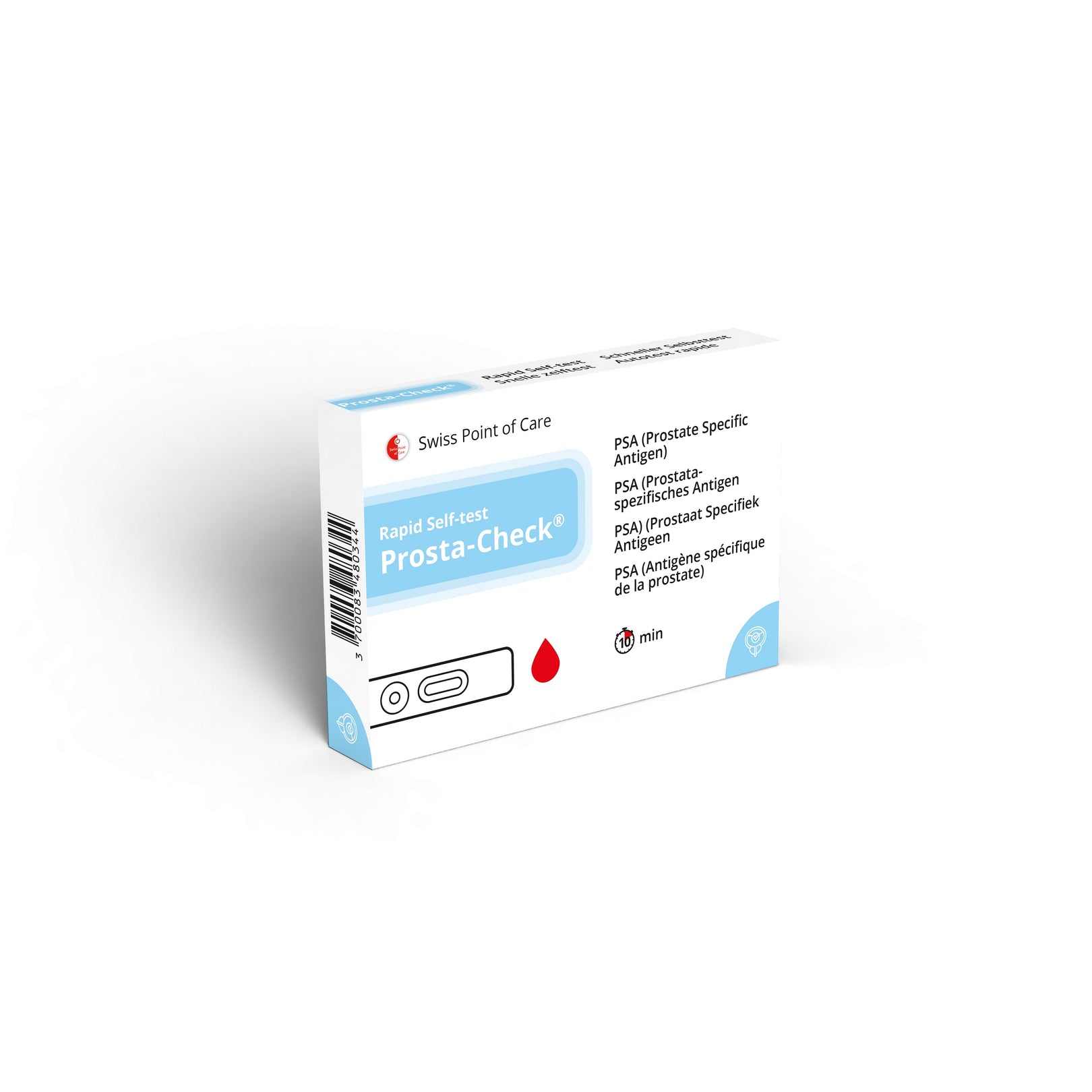 Swiss Point of Care of Care Zelftest prosta-check