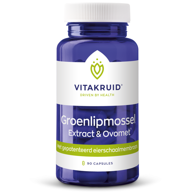 Vitakruid Groenlipmossel extract & Ovomet 90 vcaps