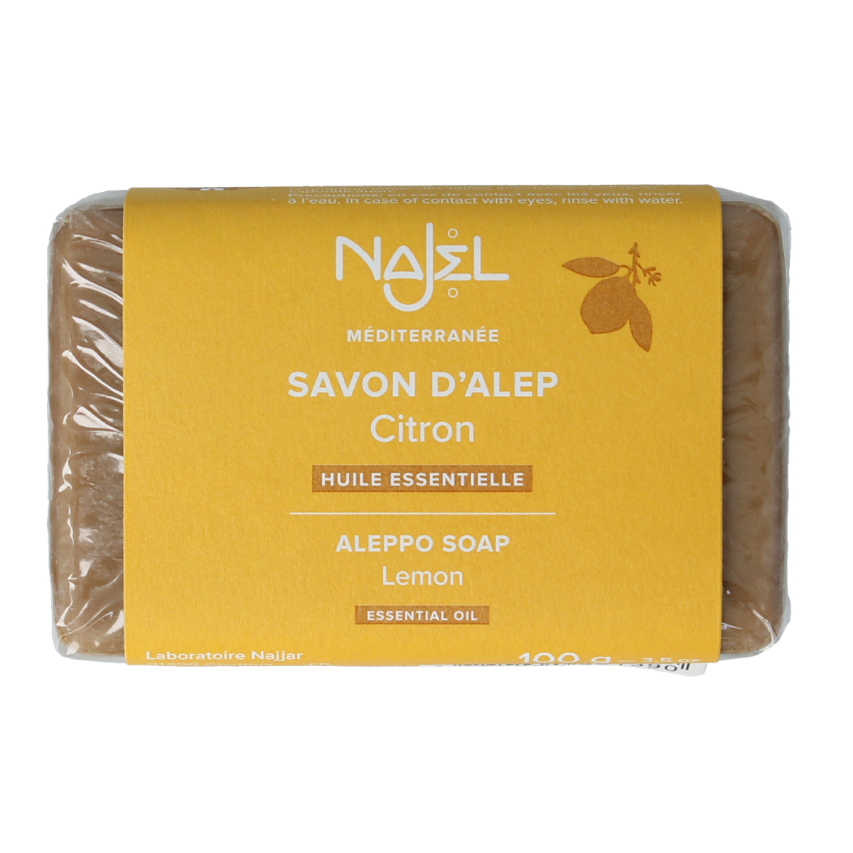 Najel Aleppo zeep olijf citroen limoen 100 gram