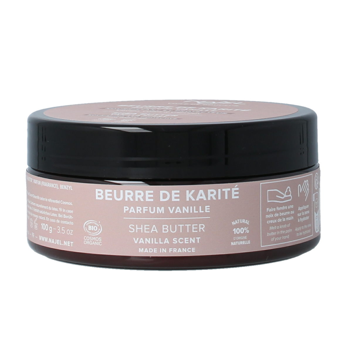 Najel Shea butter vanille 100 gram