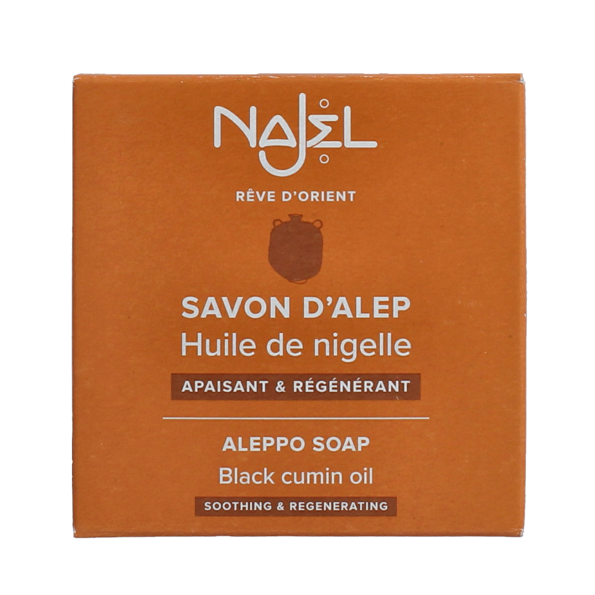 Najel Aleppo zeep nigella olie zwarte komijn 100 gram