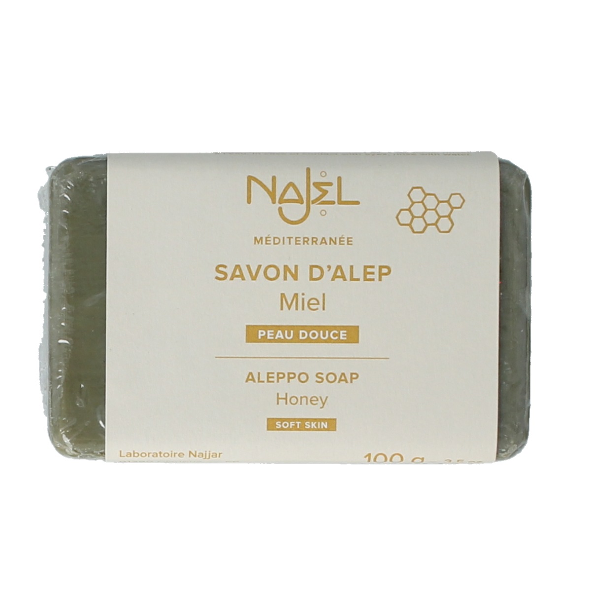 Najel Aleppo zeep honing 100 gram