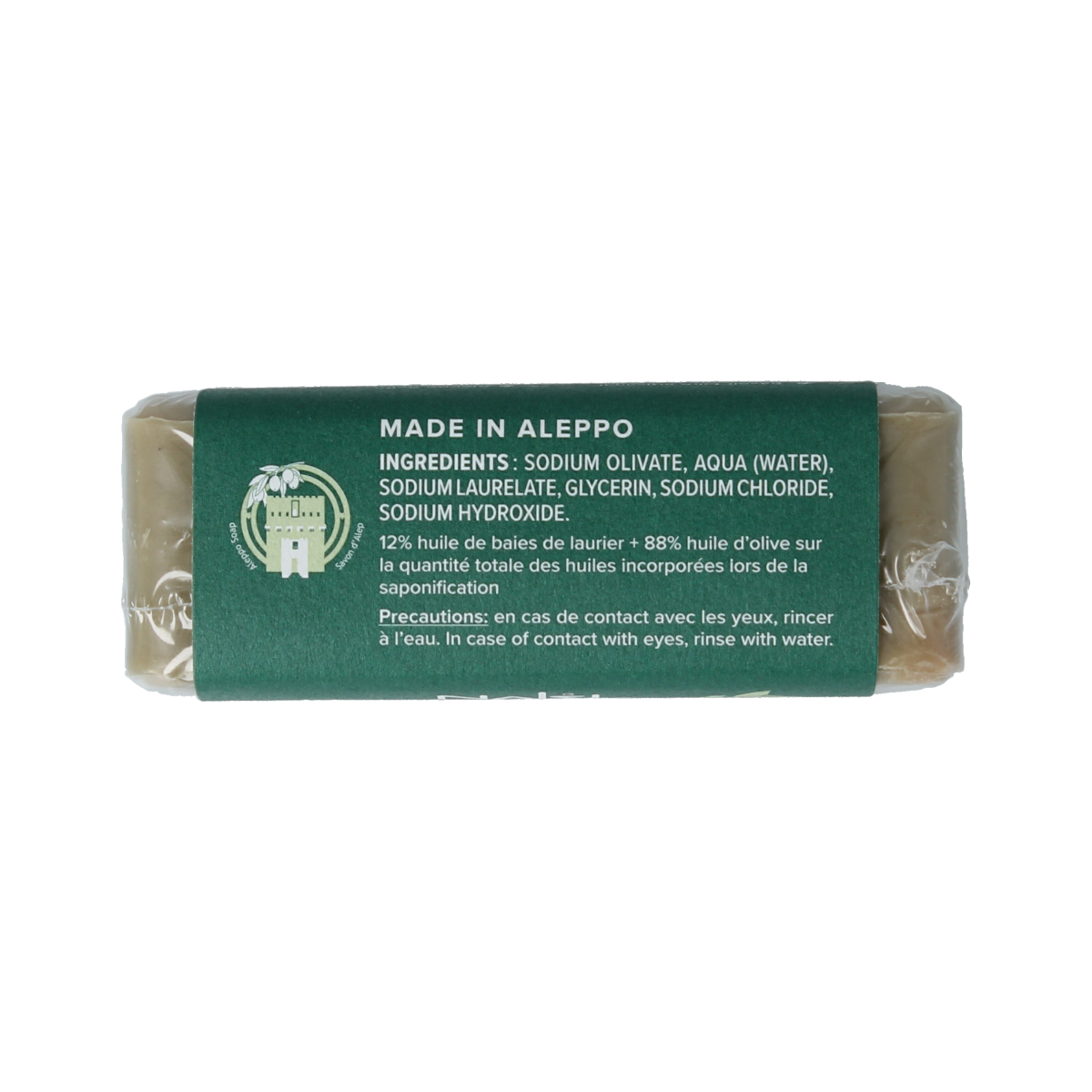 Najel Aleppo zeep laurier olie 12% 100 gram