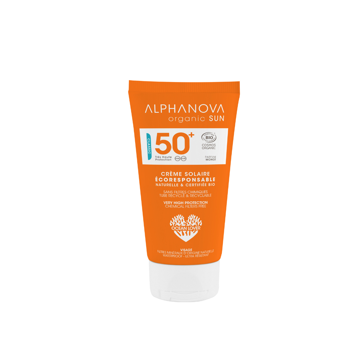 Alphanova Sunscreen face SPF50+ 50 gram