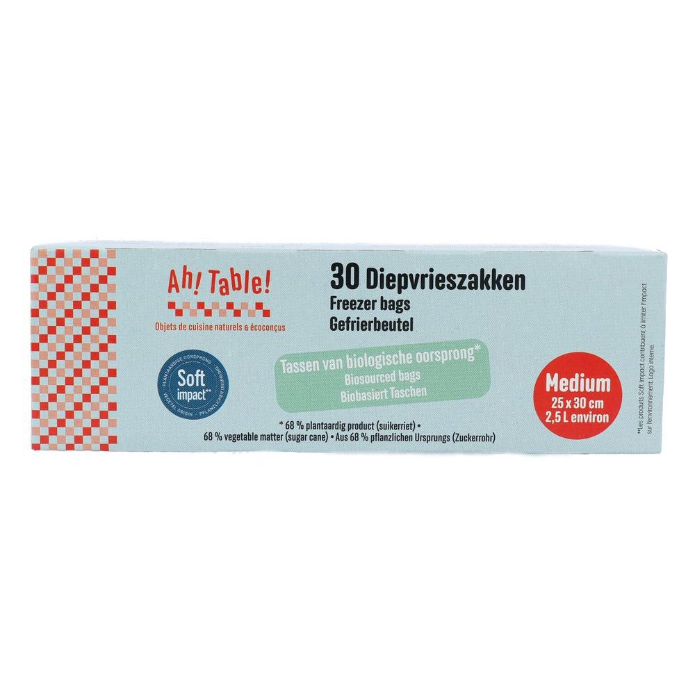 Ah Table! Diepvrieszakjes M Bio 30 st